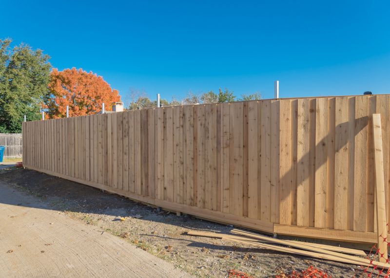 Residential Fence Construction
